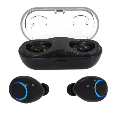 TWS Wireless Earbuds, Bluetooth Stereo Headphones, Zainzio Audio, Noise Reducing Earbuds, Portable Charging Pod, Hands-free Earphones, White TWS Earbuds