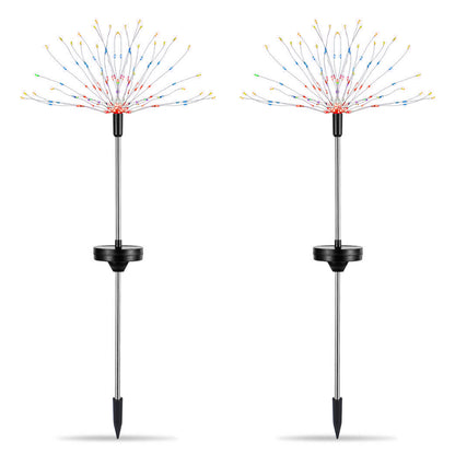 Solar Firework Lights, Starburst Garden Lights, Zainzio Landscape, Waterproof Outdoor Lights, LED Path Lighting, Solar Yard Decor, Holiday Garden Lights