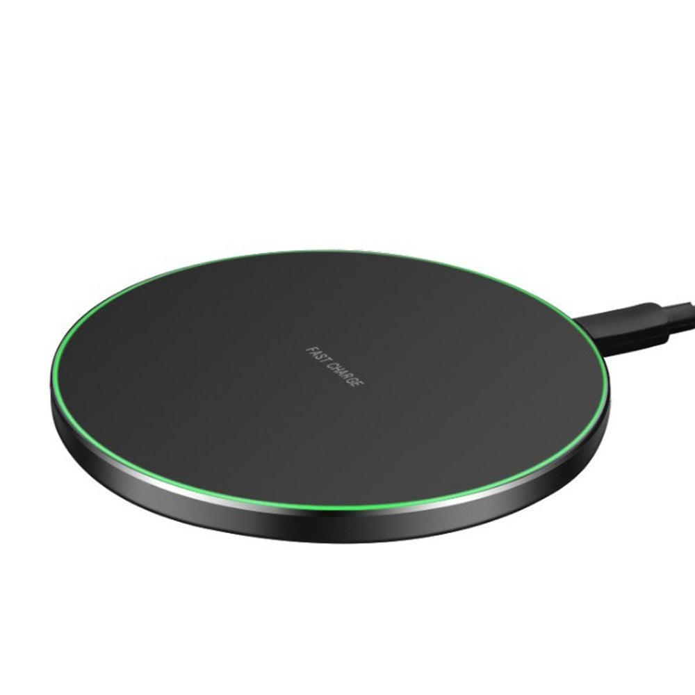 Wireless Charging Pad, Ultra Thin Charger, Zainzio Power, Aluminum Qi Charger, Fast Charging Disc, Slim Phone Charger, Type C Charging Pad